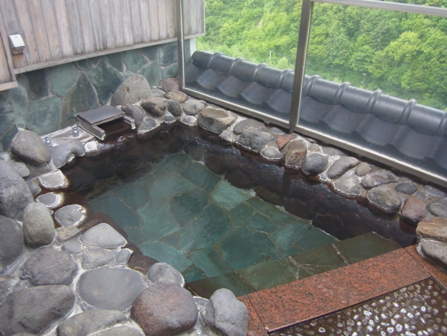 客室露天風呂